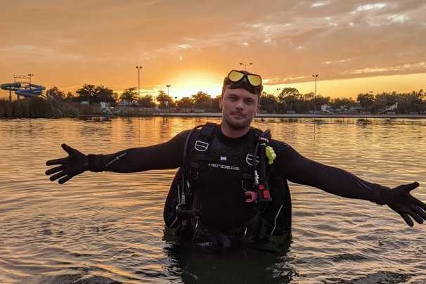 Cody Vlach Scuba Rescue Safety Diver