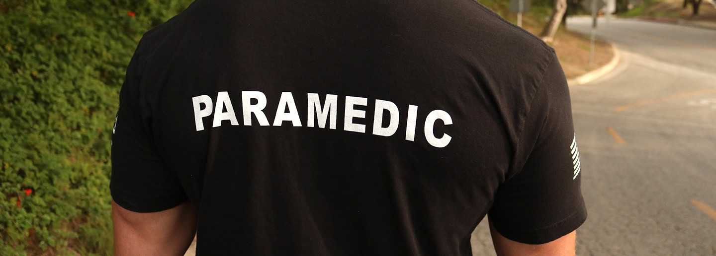 Banner of Paramedic Shirt